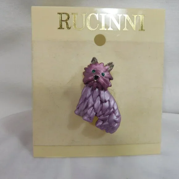 Ladies Rucinni Brooch - Picture 4 of 4